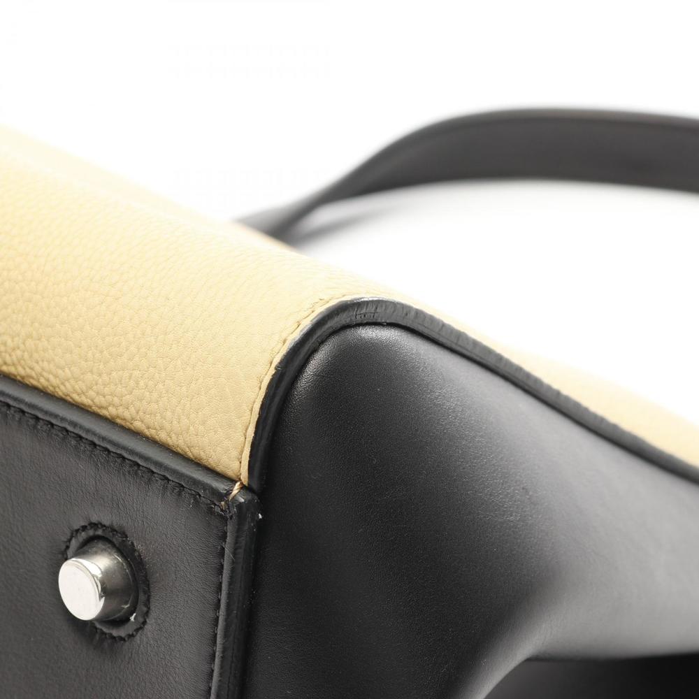 Celine leather black yellow EDGE handbag - Picture 5 of 7